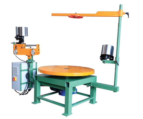 Horizontal pallet decoiler